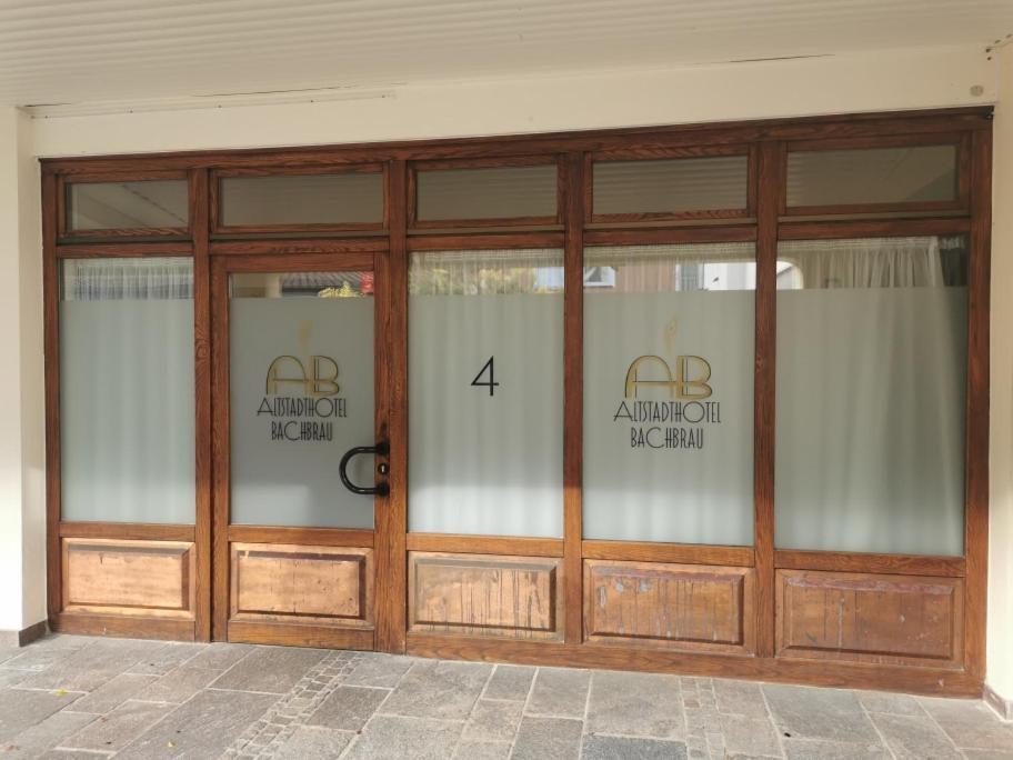 Altstadthotel Bachbraeu Weilheim in Oberbayern Kültér fotó